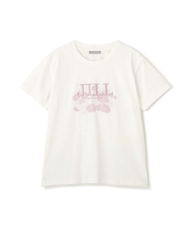 有機棉花朵刺繡 LOGO T(WHT CAMO / FR)