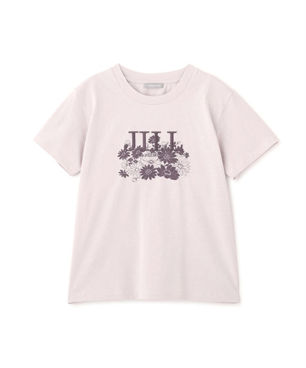 有機棉花朵刺繡 LOGO T(PINK / FR)
