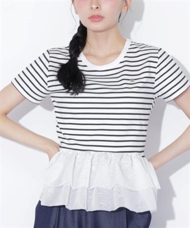花苞下擺短袖上衣