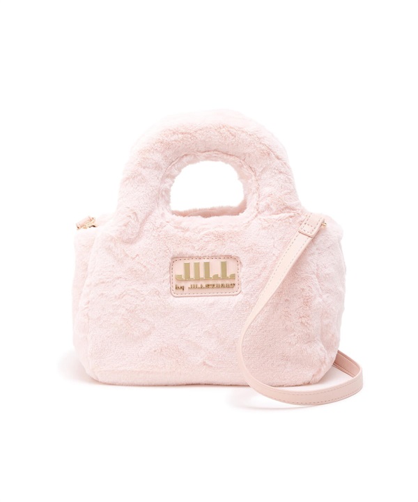 蓬鬆毛絨托特包(PINK / F)