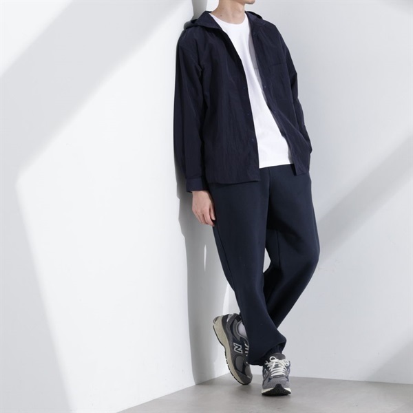 NJ/CLUB 防潑水連帽襯衫(Navy/M)