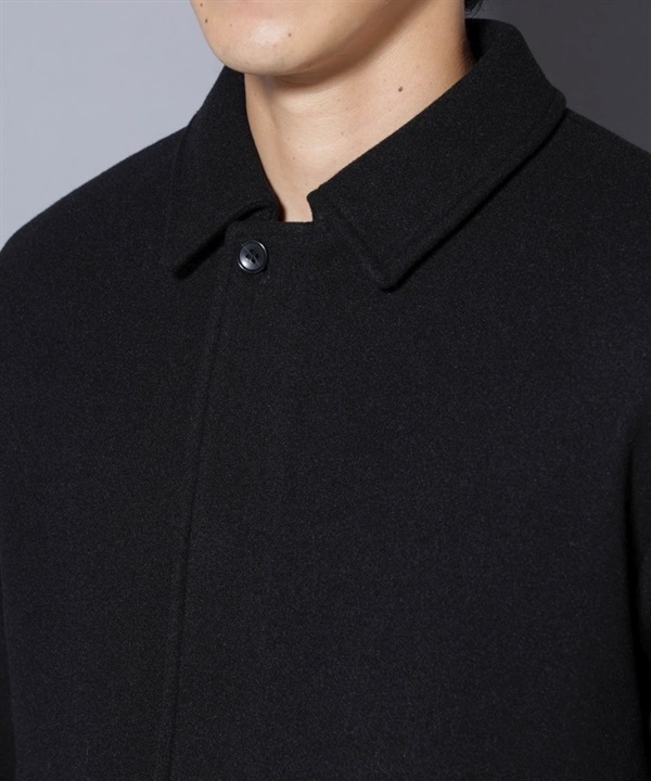 科技毛呢短版外套(Black/S)