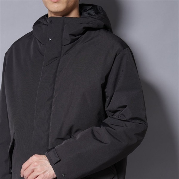 軍風鋪棉外套(Black/S)