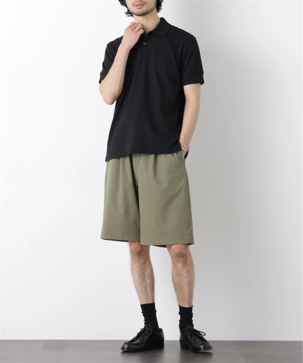 輕量彈性休閒短褲(KHAKI / L)