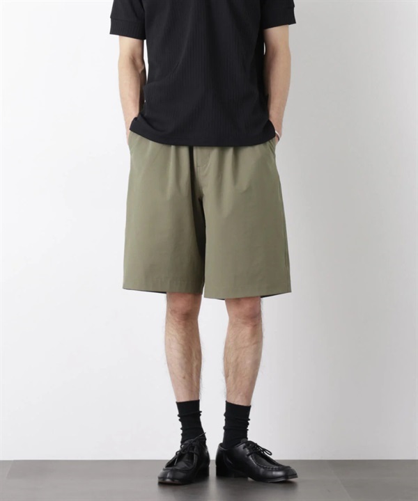 輕量彈性休閒短褲(KHAKI / M)
