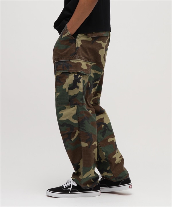 防撕裂六口袋工裝長褲(CAMO / XL)