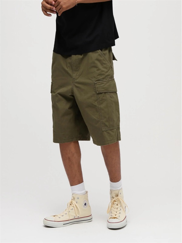 防撕裂工裝短褲(OLIVE / L)