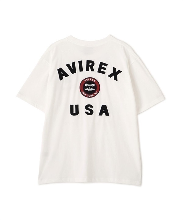 經典學院風貼布短袖T恤 2.0(OFF WHITE/M)