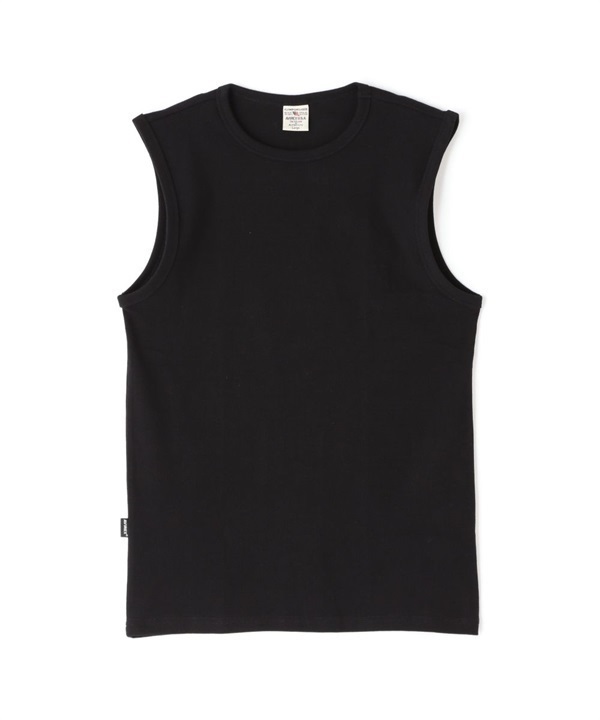 DAILY羅紋背心(BLACK/L)