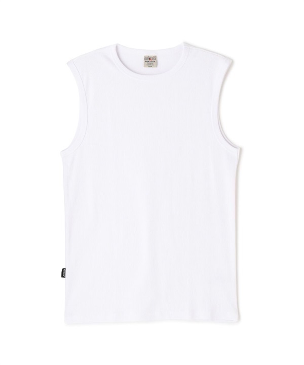 DAILY羅紋背心(WHITE/XL)