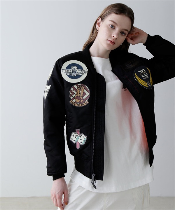 MA-1 TOPGUN 《TOP GUN》MA-1飛行夾克(BLACK / 2XL)