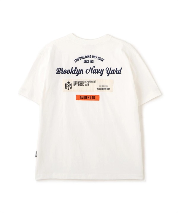 Brooklyn拼布短袖T恤