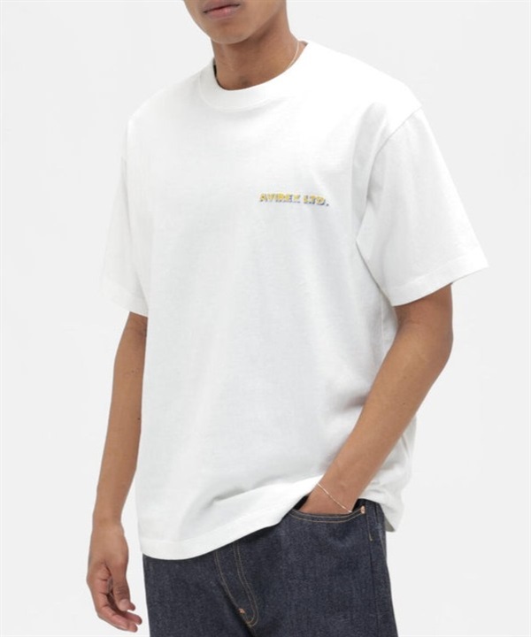 CHIEF DOG印花短袖T恤(WHITE / XL)