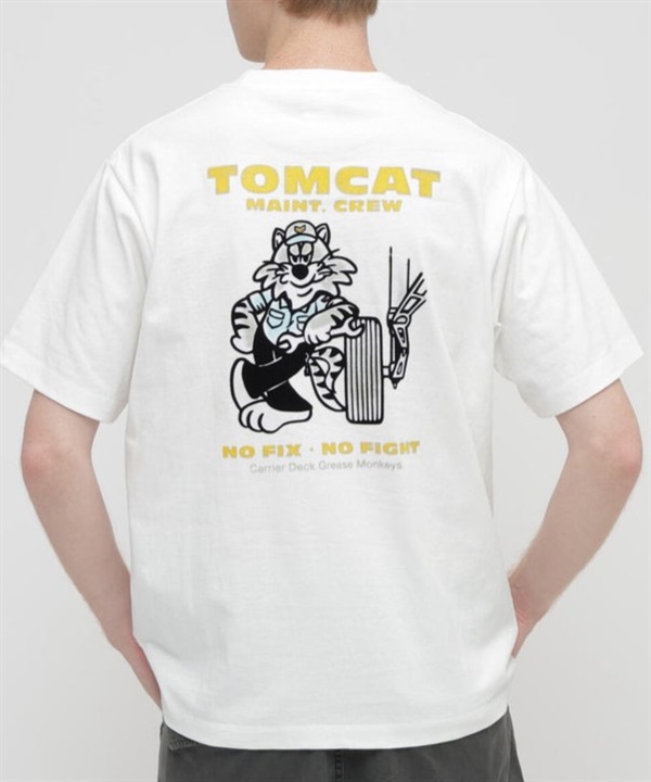 U.S. NAVY TOMCAT 植絨 T-Shirt