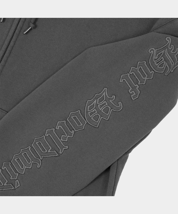 OLYMPIA 電繡連帽外套(BLACK / L)