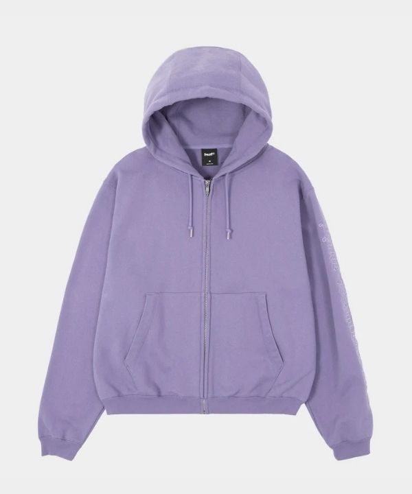 OLYMPIA 電繡連帽外套(PURPLE / S)
