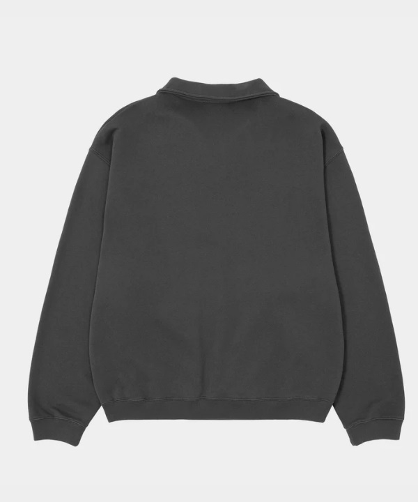 CLASSIC ARCH 半開襟拉鍊立領上衣(BLACK / L)