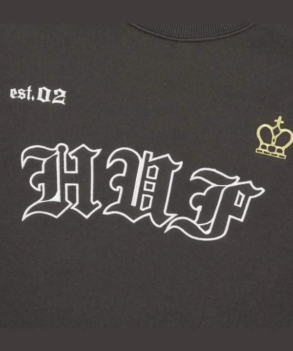 HARD LUXE 圓領衛衣(BLACK / L)