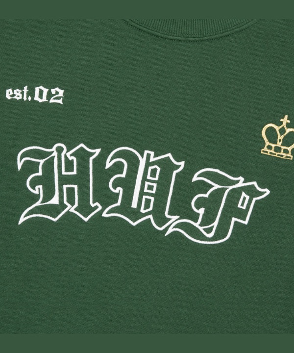 HARD LUXE 圓領衛衣(FOREST GREEN / L)