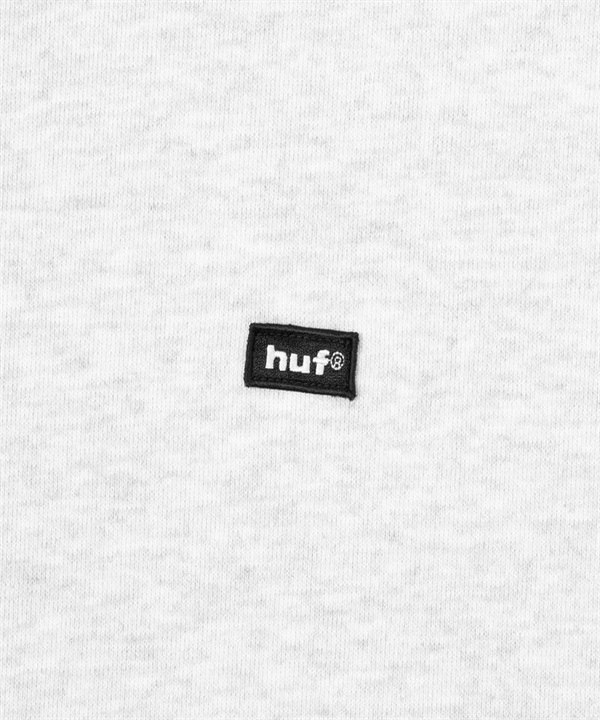 huf eightynine 刷毛連帽T(ASH GREY / L)
