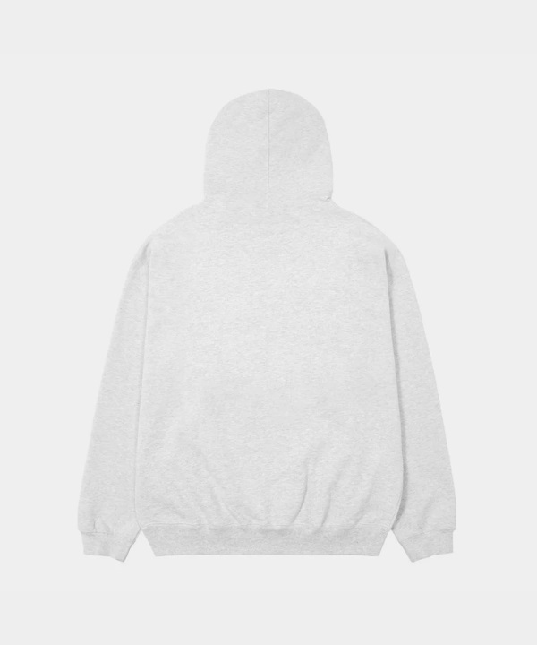 huf eightynine 刷毛連帽T(ASH GREY / M)