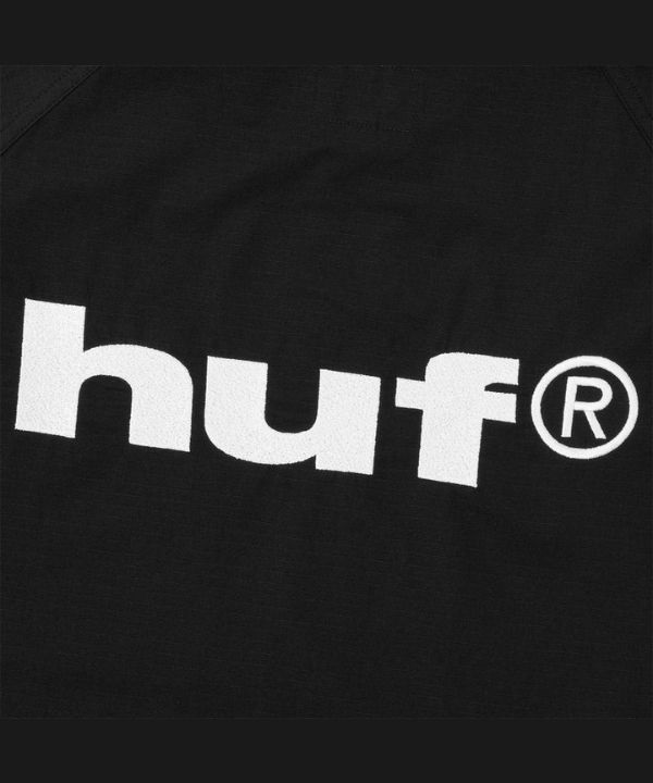 huf eightynine 抗刮防撕裂連帽夾克(BLACK / XL)