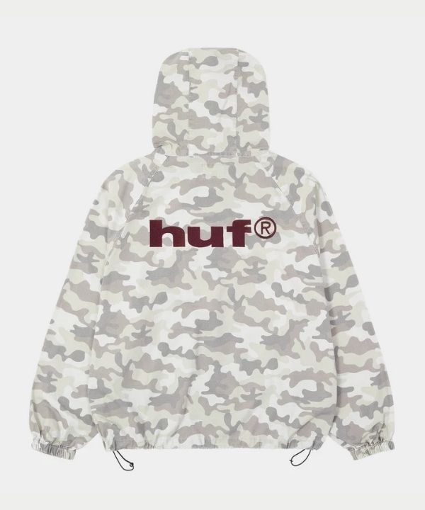 huf eightynine 抗刮防撕裂連帽夾克(CAMO / L)