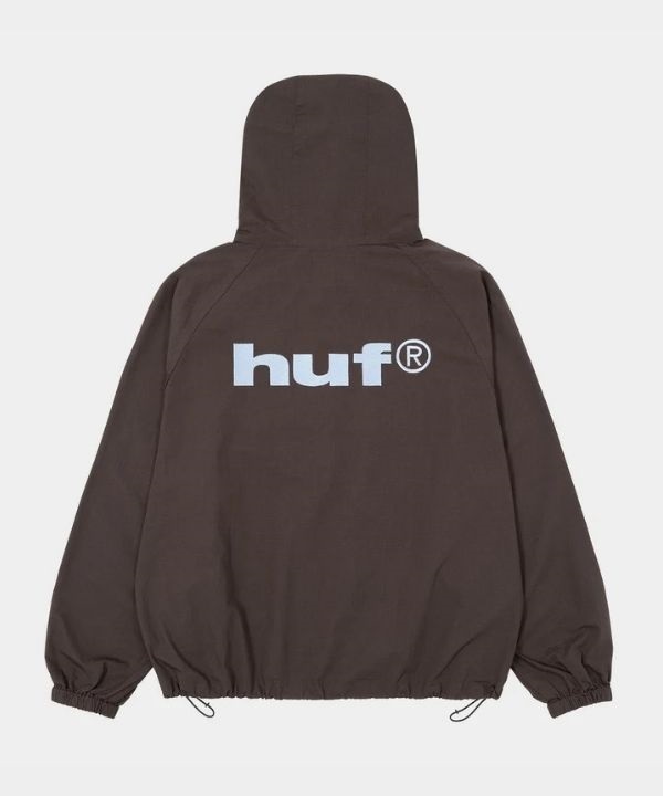 huf eightynine 抗刮防撕裂連帽夾克(COFFEE / L)