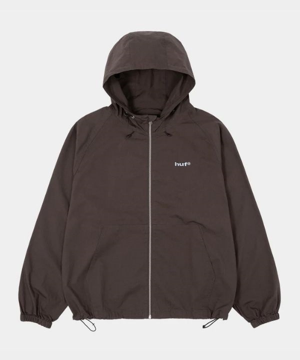 huf eightynine 抗刮防撕裂連帽夾克(COFFEE / M)