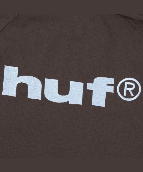 huf eightynine 抗刮防撕裂連帽夾克(COFFEE / XL)