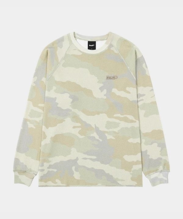 89 OUTLINE 蜂巢布長袖棒球衫(CAMO / XL)