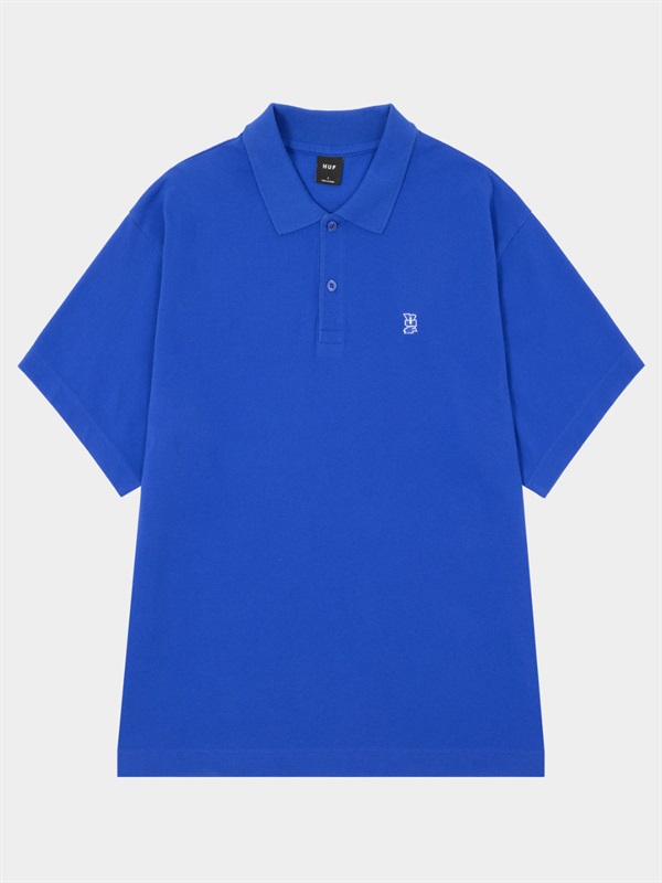 經典刺繡POLO衫(BLUE / S)