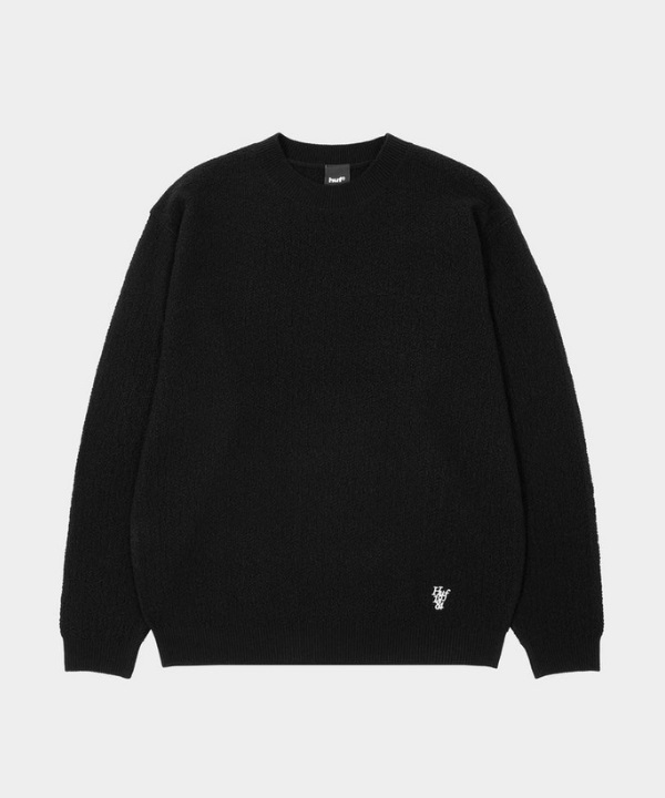 1984 針織長袖上衣(BLACK / S)