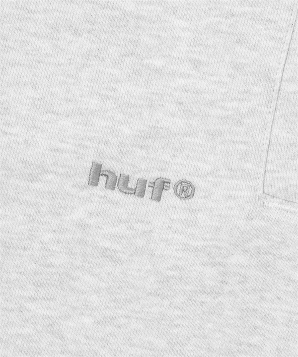 HUF eightynine 刷毛運動長褲(ASH GREY / L)