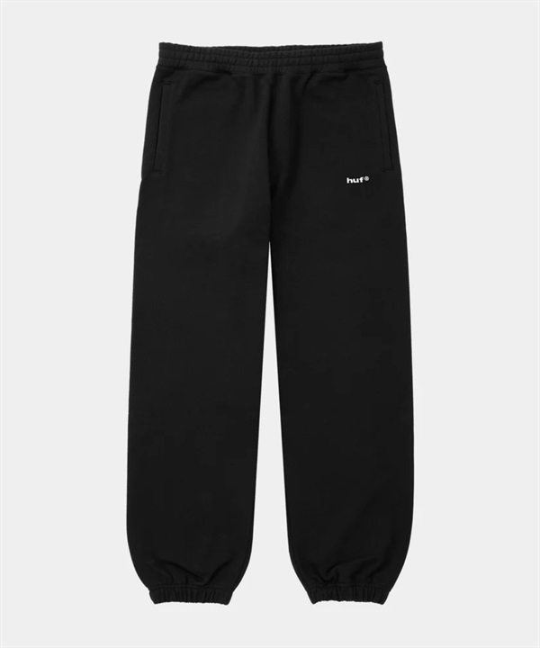 HUF eightynine 刷毛運動長褲(BLACK / S)