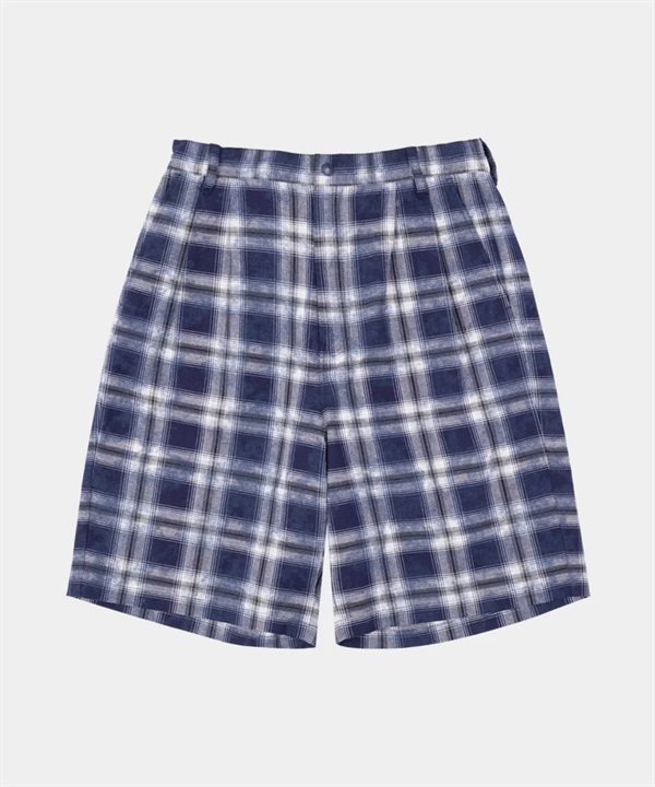 MISTY 格紋短褲(NAVY / S)